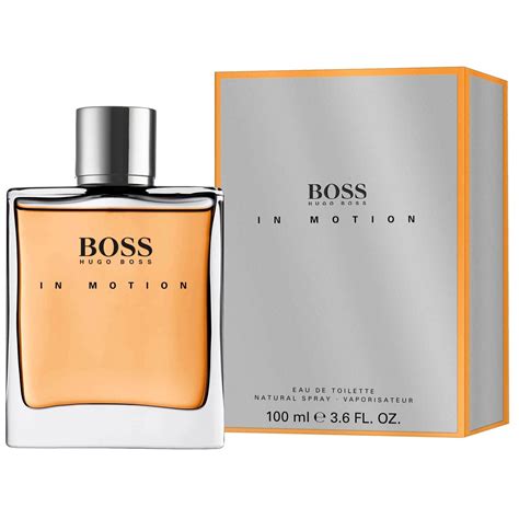 boss in motion eau de toilette spray